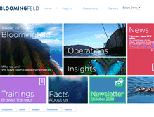 Tablet Screenshot of bloomingfeld.com